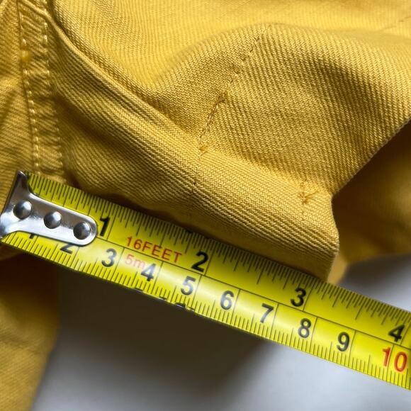 NWT Madewell Women's XS Mustard 100% Cotton Coverall Jumpsuit - Picture 6 of 8